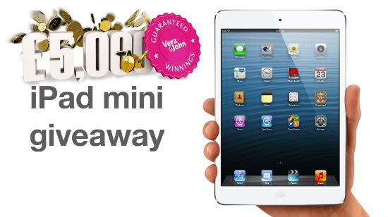 Vinnare kammar hem kontanter och iPad Minis från Vera&John