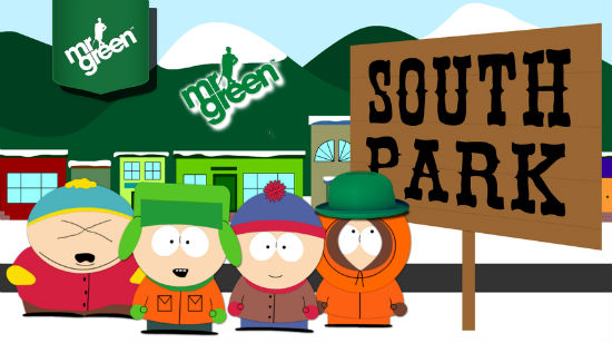 Åtta dagar av Free Spins på South Park hos Mr Green