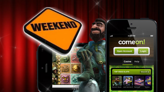 Free Spin veckor på ComeOn! Mobil