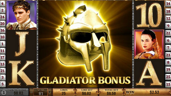 Spelare vann 2,3 miljoner euro på Gladiator