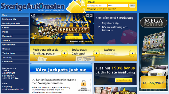 SverigeAutomaten skämmer bort sina spelare med överraskningar