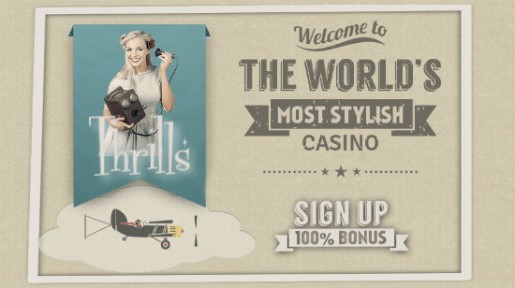 Thrills lanseras med en bonus på 3 000 kr och 50 free spins