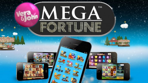 Mega Fortune finns snart hos Vera&John Mobile