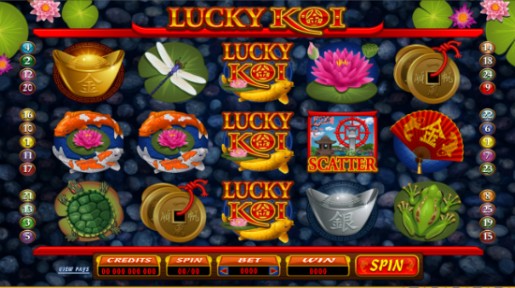 Jaga framgång och lycka med Microgamings Lucky Koi