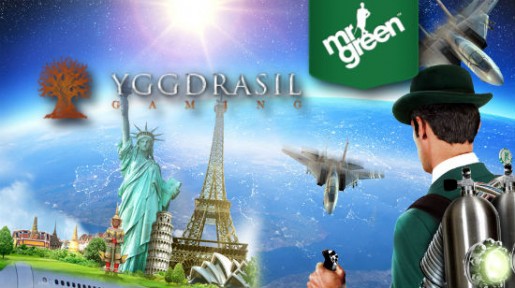 25 nya spelautomater då Mr Green sluter avtal med Yggdrasil