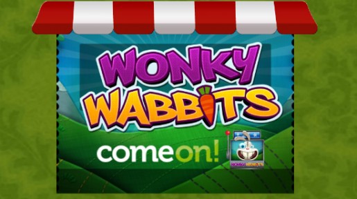 ComeOn! lottar ut 100 freespins på Wonky Wabbits!